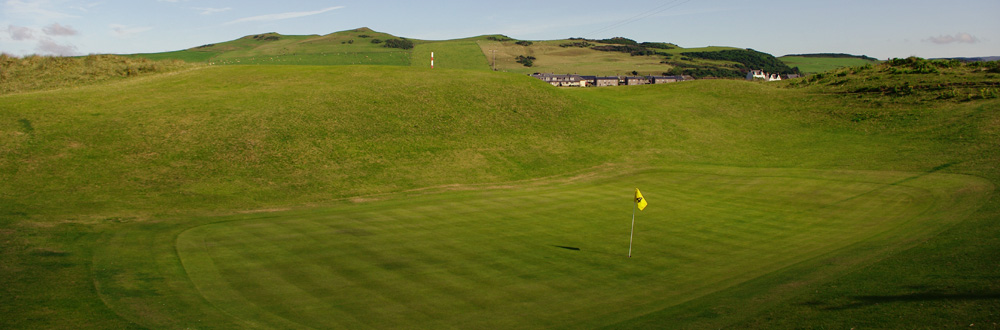 4th green - blind from the tee